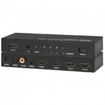 HDMI 4x1 Switcher With Digital & Stereo Audio